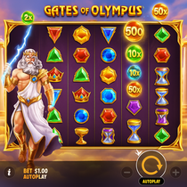 Frumzi - Gates of Olympus Slot Game - Tumbling Reels