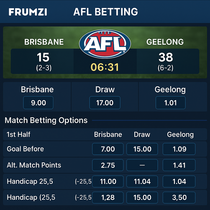 Frumzi - AFL Betting - Australian Football League